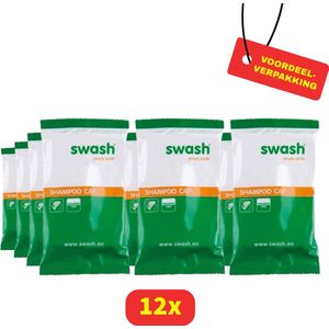 Swash Shampoo Cap Parfumvrij - 12 stuks - Voordeelverpakking