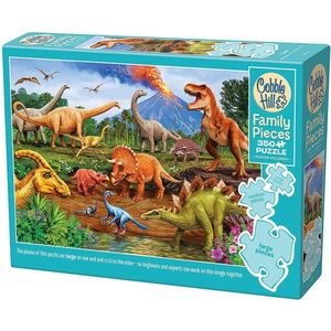 Cobble Hill family puzzle 350 pieces - Dinos