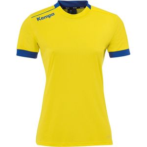 Kempa Player Shirt Dames Limoengeel-Royal