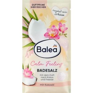 Badzout - Balea Calm Feeling | 1x 80 g - Kokos & Fresia | Pure Ontspanning - Vegan Badkristallen