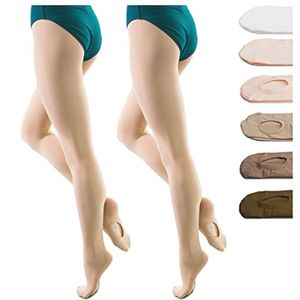 Ballet Maillot Dans Kousen 2 Paar Balletpanty voor Meisjes, Kinderen en Vrouwen