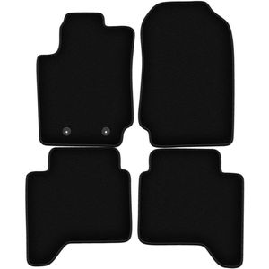 BASIC zwarte velours matten voor: Ford Ranger pick-up (2012-2019)