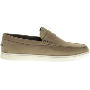 Geox - U Avola A - Scam - Loafers - Beige - Leer