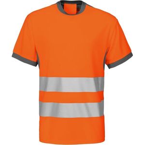 ProJob 6009 SIGNALISATIET-SHIRT EN ISO 20471 KLASSE 2 646009 - oranje grijs