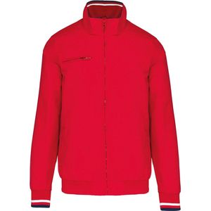 Jas Heren 3XL Kariban Lange mouw Red / White / Navy 100% Polyamide