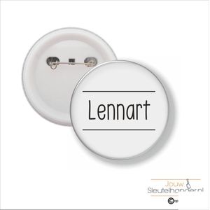 Button Met Speld 58 MM - Lennart