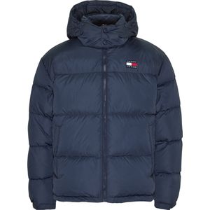 Tommy Jeans - Heren Jas winter Alaska Puffer Jacket - Blauw - Maat XL