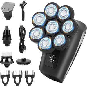 Solacis Foil shaver - Shaver - Scheerapparaat mannen - Scheerapparaat hoofd - Baardtrimmer Trimmer - Must have voor uw baard!