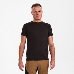 Engel X-treme naadloos T-shirt 9060-155 - Mocha Brown Melange - S/M
