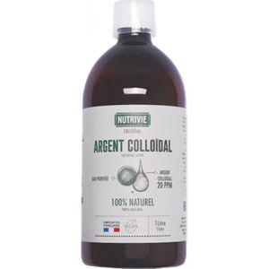 Nutrivie Colloïdaal Zilver 20 ppm 100% Natuurlijk 1 L