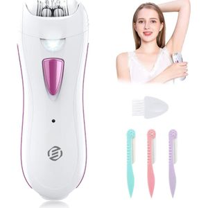 Equivera Epileerapparaat Dames - Epilator voor Vrouwen - Ladyshave - Ontharingsapparaat - Eenvoudig Ontharen