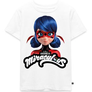 Miraculous Ladybug Met Logo Premium T Shirt Kinderen