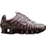 Nike - Shox TL - Damesschoenen - Bruin - Mesh - Schokbescherming