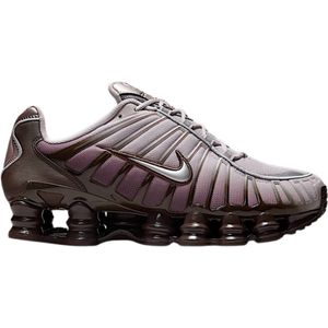 Nike - Shox TL - Damesschoenen - Bruin - Mesh - Schokbescherming