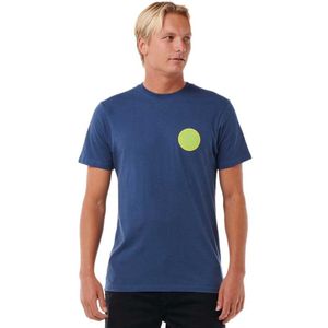 Rip Curl Wettie Passage Icon T-shirt Met Korte Mouwen Blauw XL Man