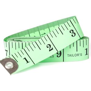 Meetlint 2 m voor Lichaamsmetingen - Zacht, Dubbelzijdig, Intrekbaar, Ergonomisch Ontwerp