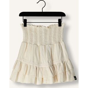 Indian Blue Jeans Skirt Sparkle Meisjes - Korte rok - Beige - Maat 116
