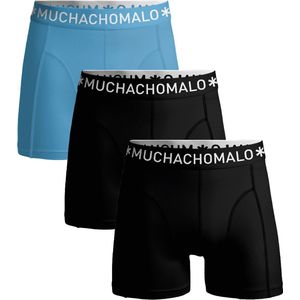Muchachomalo Heren Boxershorts - 3 Pack - Maat M - 95% Katoen - Mannen Onderbroek