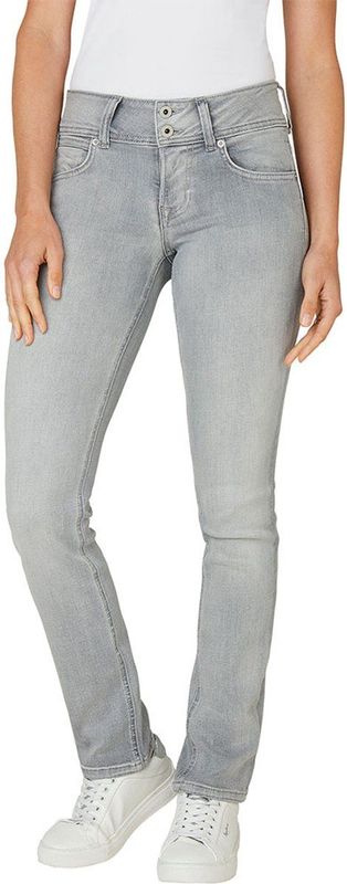 Pepe Jeans - Venus - Jeans - Grey Denim - Slimfit - Mid Waist