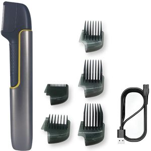 Elektrische Body Trimmer - Aanpasbare Rugshaver - IPX6 Waterdicht - USB Oplaadbaar - Unisex - Voor Hard Bereikbare Plekken - Douche Veilig - Lange Accuduur - Reisvriendelijk