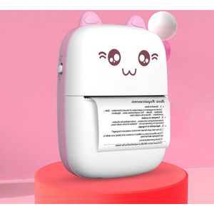 HURC9 Mini Thermische Printer - Mobiel - Roze