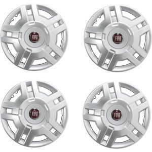 Wieldop set 15 inch met rood embleem