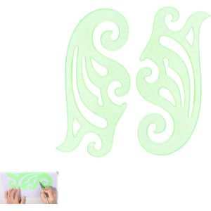 HTML 2 linialen voor tekensjablonen - geometrische sjablonen - quiltliniaal - meetliniaal - ingenieursschalen - architect - huisdier .