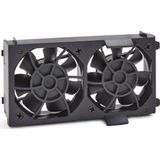 HP Z2 TWR Dual Front Fan Kit Computer behuizing Ventilator Zwart