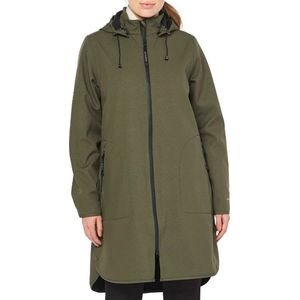 Regenjas Dames - Ilse Jacobsen Raincoat RAIN128 Army Green - Maat 46