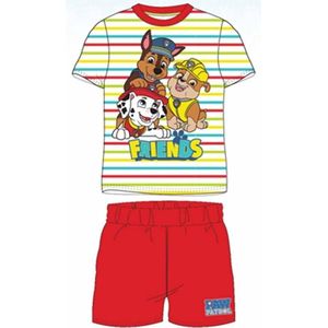 Paw Patrol Pyjama - Shortama - Rood - 116