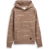 Tom Tailor Oversized hoodiesweatshirt met all-over print