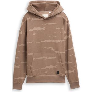 Tom Tailor Oversized hoodiesweatshirt met all-over print