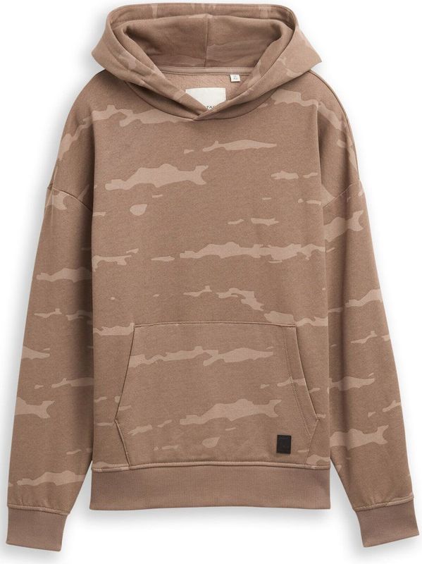 Tom Tailor Oversized hoodiesweatshirt met all-over print