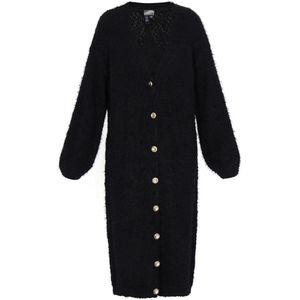 DreiMaster - Vintage - Gebreid Vest - Zwart