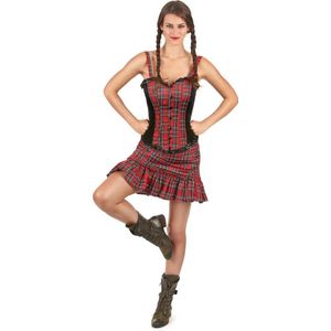 Schotse jurk voor vrouwen - Verkleedkleding - Small