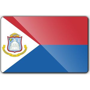 Vlag Sint Maarten - 150 x 225 cm - Polyester