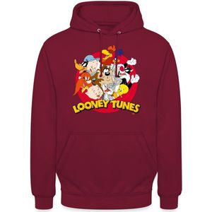 Looney Tunes Groep Hoodie Unisex