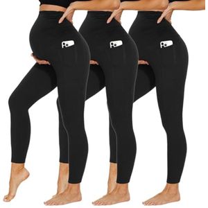 Hoge Taille Zwangerschapslegging voor Dames - Comfortabele en Zachte Yogaleggings
