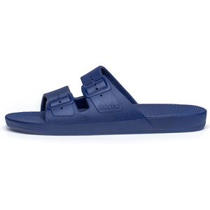 FREEDOM MOSES SLIPPERS NAVY Jongen slippers / flipflops / badslipper - Blauw - 26/27 - (0683615369658)