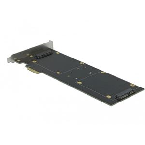 Delock - SATA-controller - PCI-Ex2 - 4x SATA 2.5 - RAID - Storage controller