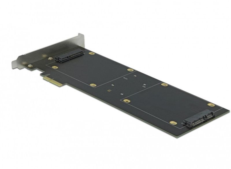 Delock - SATA-controller - PCI-Ex2 - 4x SATA 2.5 - RAID - Storage controller