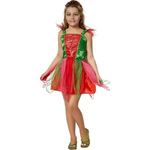 dressforfun - Meisjeskostuum bosprinses 152 (11-12y) - verkleedkleding kostuum halloween verkleden feestkleding carnavalskleding carnaval feestkledij partykleding - 301696