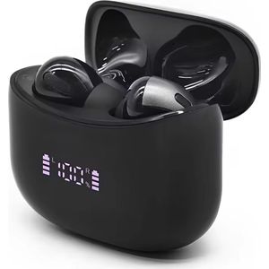Pro 6 V2 Zwart - In-ear oordopjes - Draadloze Oordopjes - Sport Oordopjes - Bluetooth Oortjes - Super Sound Bass - Oplaadcase