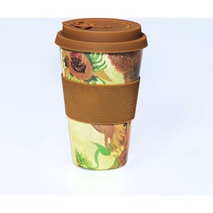 Memoriez - Coffee to go mug - van Gogh - Zonnebloem