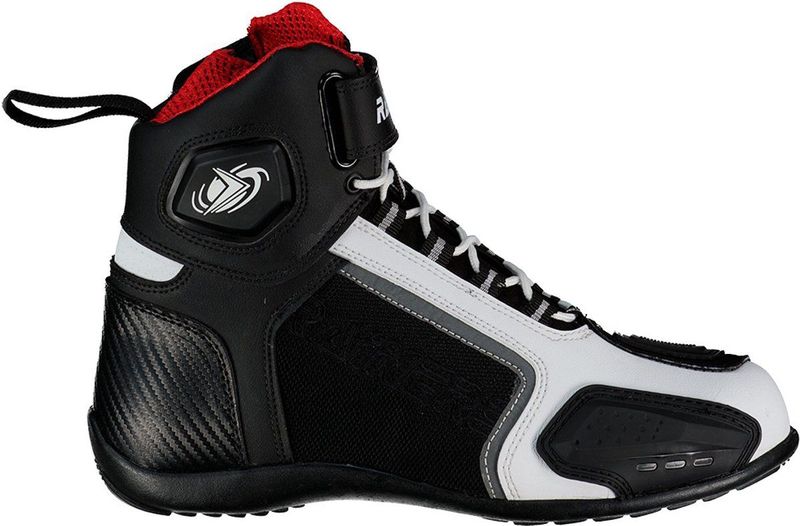 Rainers - Cooper - Motorschoenen - Zwart - EU 43 - Enkellaars voor Motorrijden