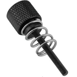 Aluminium M3 schroeven - duurzame M3-schroefdraad voor CPU-waterkoelblok - 1150 1151 1155 1156 - zwart/zilver/blauw/rood - 4 pack .