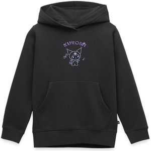 Kuromi Omtrekontwerp Met Paarse Chrome Letters Premium Hoodie Kinderen