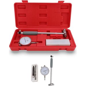Boor Gauge, 50 Tot 160 Mm Diameter Indicator, Industriële Gereedschappen Dial Boor Gauge Meetgereedschap Motor Cilinder Set, 0.01 Niveau Nauwkeurigheid Volledig Metaal