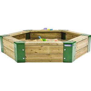 Horby Bruk Zandbak Junior - FSC 100% Zweeds Hout - 150 X 110 X 28 Cm  - CE Gekeurd - ISO 9001