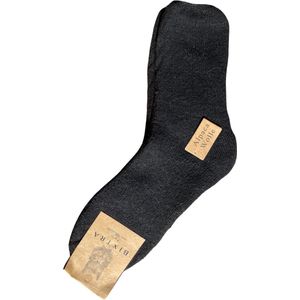 green-goose® Alpaca Herensokken - Wollen Sokken - 1 Paar - Donker Grijs - 100% Alpaca Wol - Maat 43-46 - Heerlijk Warm en Rekbaar